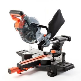 Sliding Compound Miter Saw, 7-1/4 inch Blade, DC 18.5V Cordless Miter Saw, with LED Precision Alignment, Adjustable Angles