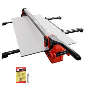 47.2-Inch Manual Tile Cutter, Upgraded Rail and Sliding Head, Precision Alignment Guide, Tungsten Carbide Cutting Wheel