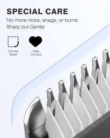 Manscape Hair Finishing Trimmers, Pubic Hair Trimmer for Men and Women, Electric Ball Trimmer Pubic Shaver,Hypoallergenic Ceramic Blade Heads