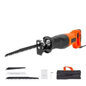 Corded Reciprocating Saw, 120 Volt 7.5 Amp, 2800 SPM Variable Speed, 1-1/8 inch Stroke Length