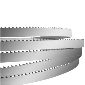 Band Saw Blade, 65x0.63x0.02 inch, 5 PCS/Pack Meat Bandsaw Blades for Replacement, Carbon Steel Blade, Meat Cutting Blade Wrapped by Rust-Proof P