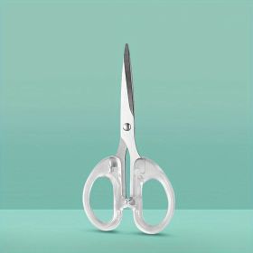 Transparent Handle Office Cutting Tools New Design Exquisite Good-looking Scissors Transparent Scissors School Student Office Multi-functional Ma (Items: 5.51inch)